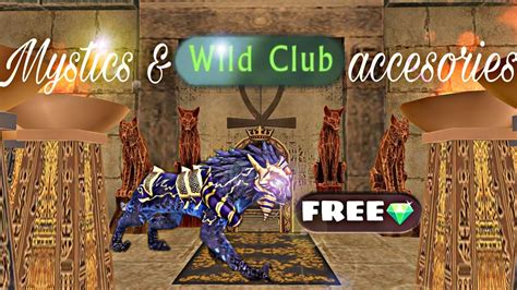 WildCraft Glitch How To Get All Mystics WildClub Accesories For Free