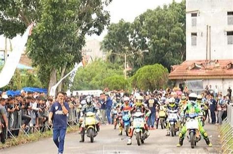 Bupati Labuhanbatu Buka Open Road Race Sirkuit Pembalap