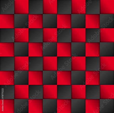 Vector Black And Red Squares Background Abstract Vector Stock Vector