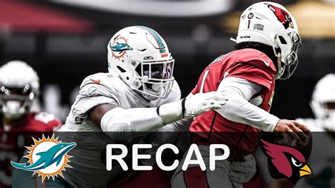 Miami Dolphins Vs Arizona Cardinals Week 9 Recap Youtube