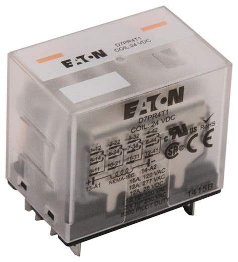 D Pr T Eaton Cutler Hammer Power Relay Pdt Vdc