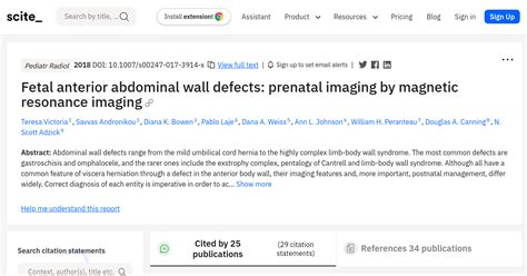 Fetal Anterior Abdominal Wall Defects Prenatal Imaging By Magnetic