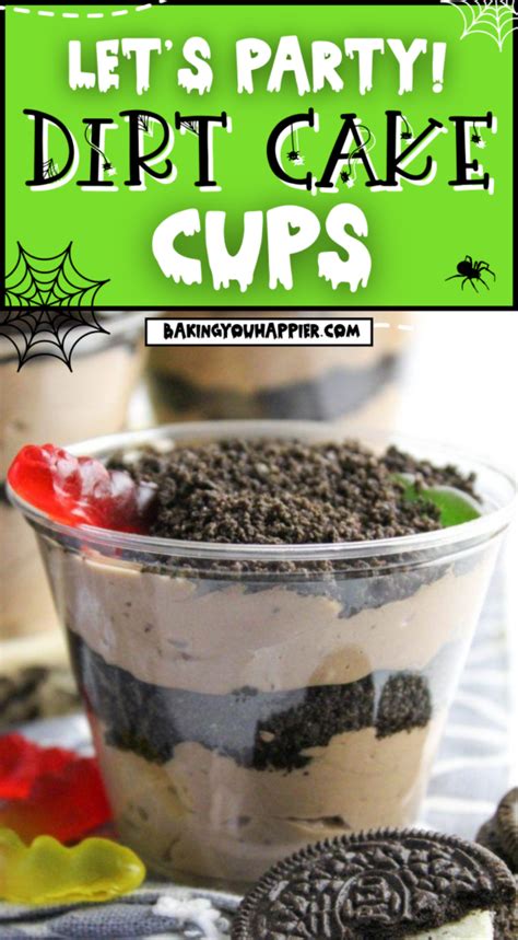 Oreo Dirt Cake Cups Baking You Happier