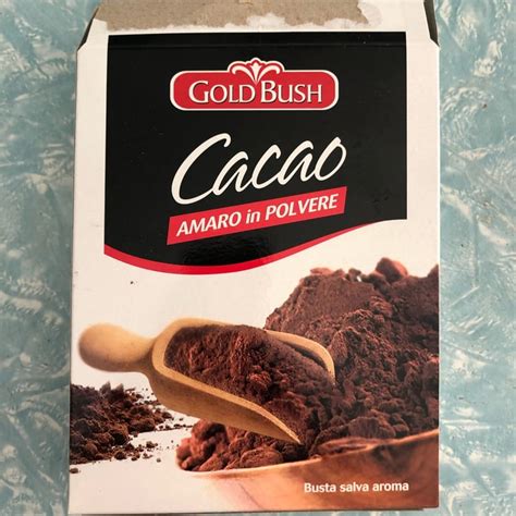 Gold Bush Cacao Amaro In Polvere Review Abillion