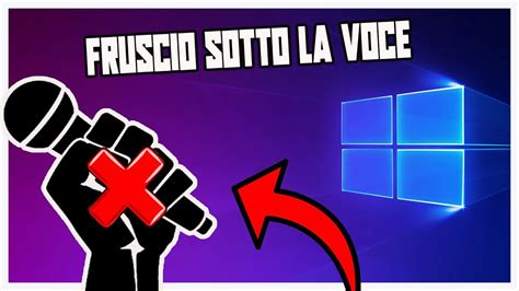 Come Rimuovere Il Fruscio Rumore Di Sottofondo Nel Video Aggiusto La