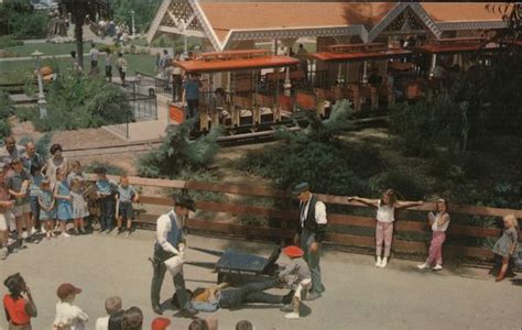 Frontier Village Amusement Park San Jose, CA Amusement Parks Postcard