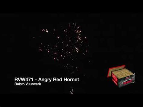 Angry Red Hornet Rubro Vuurwerk Hd Youtube