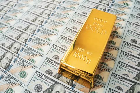 Investing In Real Gold Than Gold Bullion Gold Coins Stock Photo