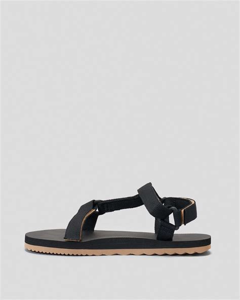 Shop Rip Curl Searcher All Terrain Open Toe Sandals In Black Tan Fast