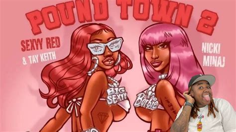 Sexyy Red Nicki Minaj Tay Keith Pound Town Official Audio