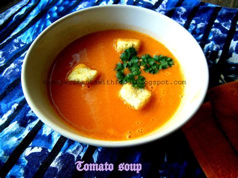 My Experiments With Food: Healthy Homemade Tomato soup