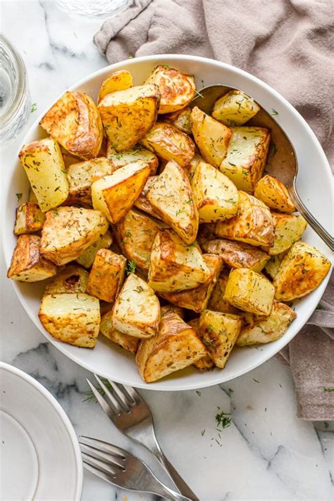 Perfectly Roasted Yukon Gold Potatoes The Natural Nurturer