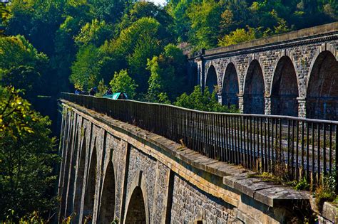 Chirk Aqueduct and Tunnel - Pontcysyllte Aqueduct and Canal World Heritage site