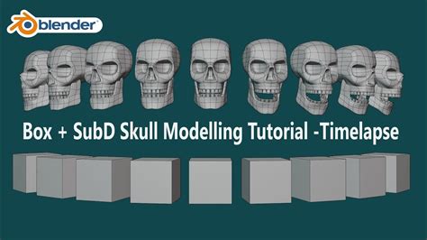 Blender Tutorial Easy Skull Modelling Tutorial YouTube