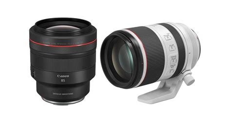 Canon Rf 70 200mm F2 8l Rf 85mm F1 2l Ds เลนส์สำหรับกล้อง Full Frame