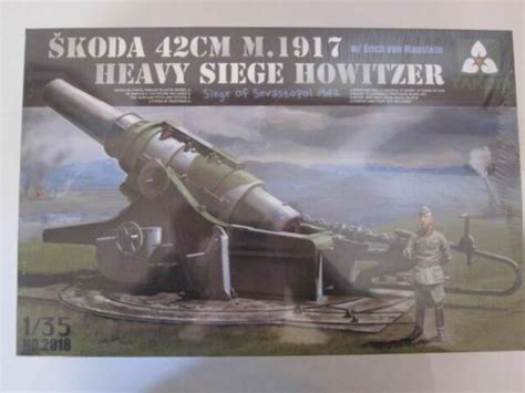 Takom Skoda Cm Mod Heavy Siege Howitzer World War Two For