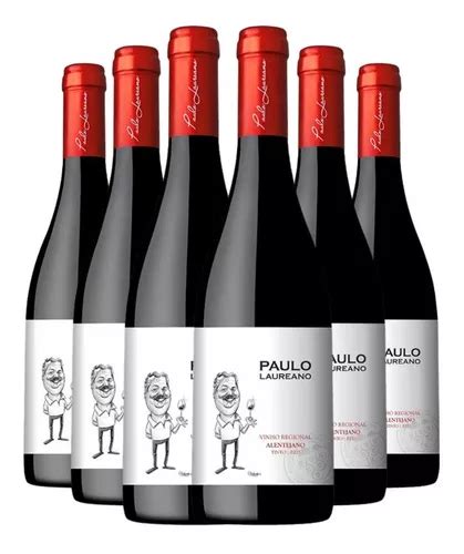 Vinho Paulo Laureano Caricatura Ml Caixa Und Mercadolivre