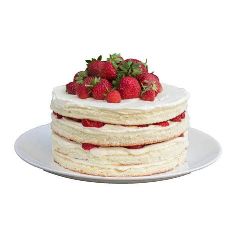 Naked Cake De Morangos Entrega Em H Chefpanda