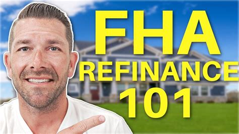 Fha Loan Requirements Fha Streamline Refinance Youtube