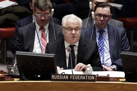 Russias Ambassador To United Nations Dies In Nyc At 64 Wbur News