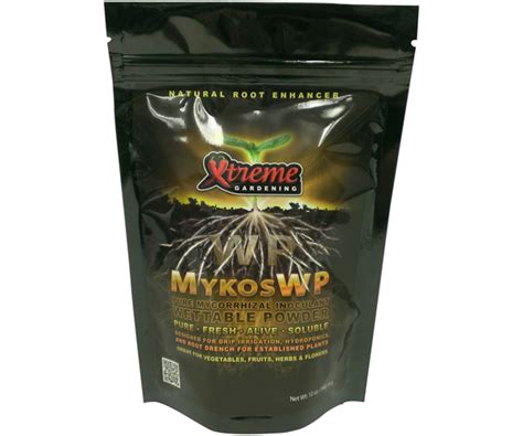 Xtreme Mykos Pure Mycorrhizal Inoculum Wettable Powder Deep Roots Hydroponics