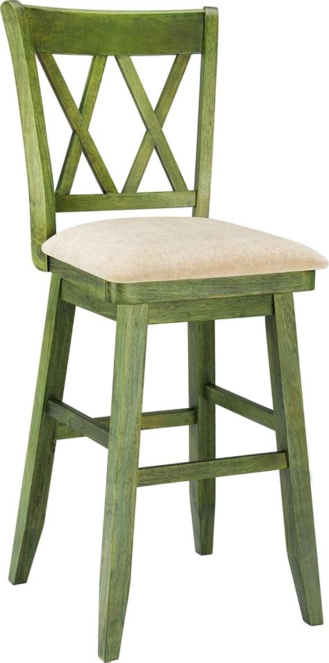 Amazon.com: Counter Stools Set of 1, 26.3" Seat H for 35.3"~37.3" Counter Height, 360° Swivel ...