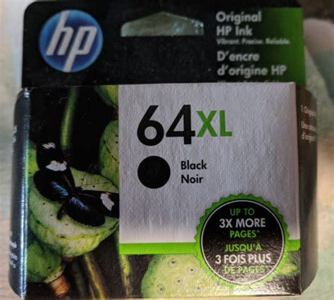 Hp N9j92an 64xl High Yield Ink Cartridge For Hp Envy Photo Black 190780812006 Ebay