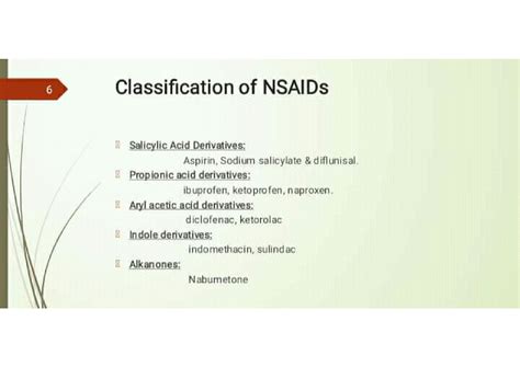 SOLUTION: Side effects and classification of nsaids - Studypool