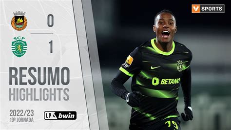 Highlights Resumo Rio Ave Sporting Liga Youtube