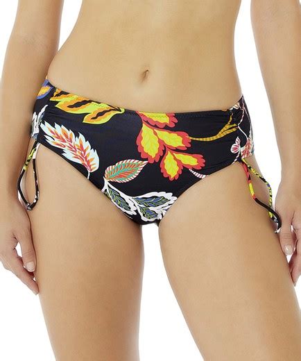 Red Point Braguita De Bikini Tiro Alto De Flores Tienda Azulik