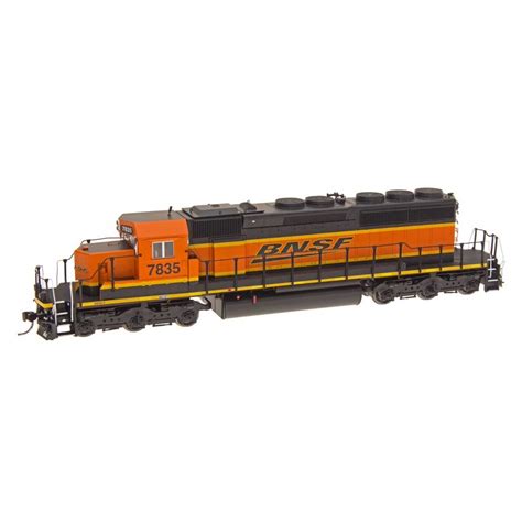 Intermountain HO-Scale EMD SD40-2 (DCC) BNSF/New Image (Orange/Green ...