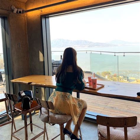 강화도 오션뷰 카페 추천 Cafe Tramonto 강화도 족욕카페 이색데이트 서울근교카페미세먼지 가득한 요 2층