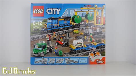 Unboxing the LEGO City Cargo Train set 60052 [video]