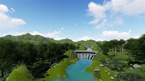 Arch Dam 3D model | CGTrader