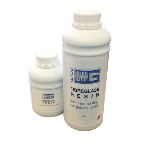 Bluegee Fibreglass Polyester Resin And Hardener Various Sizes