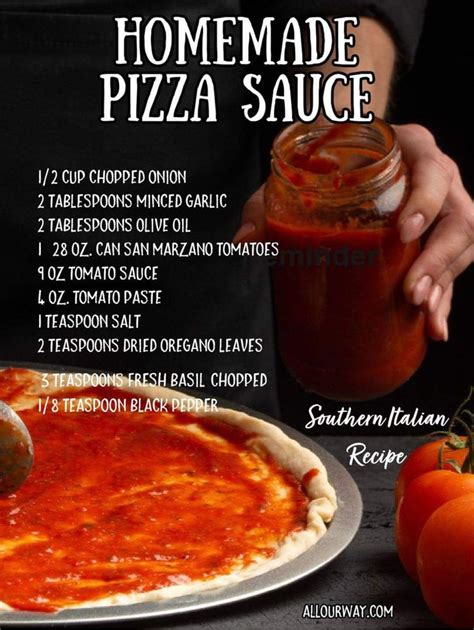 How To Make Pizza Sauce From Tomato Paste Artofit