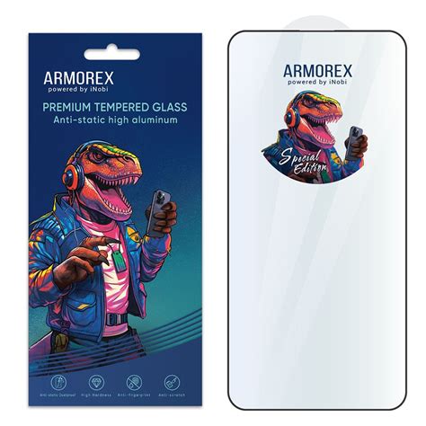 Купить Защитное стекло ARMOREX SE 5D Hi-Alumin Antistatic для iPhone 15 ...