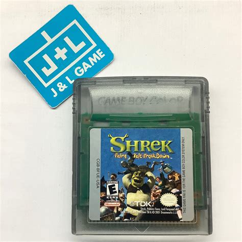 Shrek Fairy Tale Freakdown Gbc Game Boy Color Pre Owned Jandl