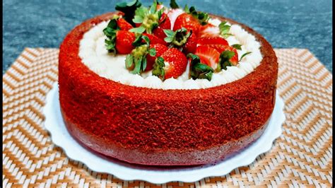 Bolo De Natal Bolo Piscina Red Velvet Youtube