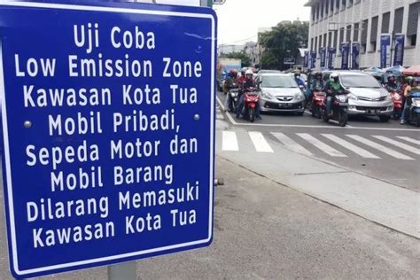 Kawasan Kota Tua Jadi Zona Rendah Emisi Mulai Senin Depan Sinar Harapan