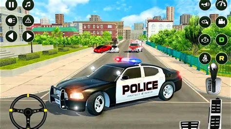 Polis Arabası Sürüş Görevi Police Car City Car Driving Android