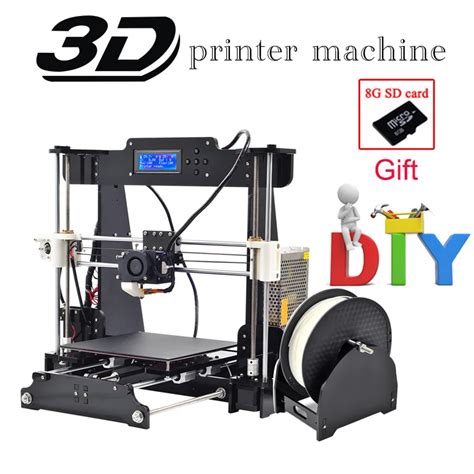 Newest Big Acrylic Frame Reprap Prusa I3 DIY 3D Printer 3 D Impressora