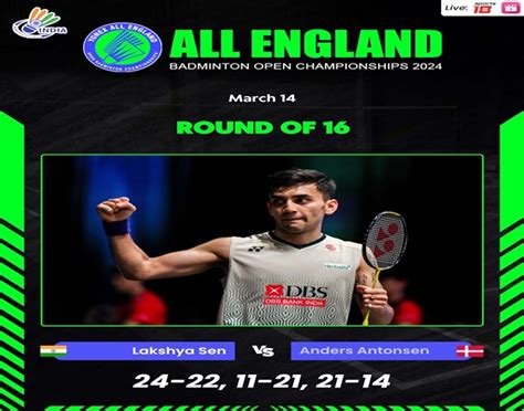 Lakshya Sen Storms Into Mens Singles Quarterfinals Of All England Open