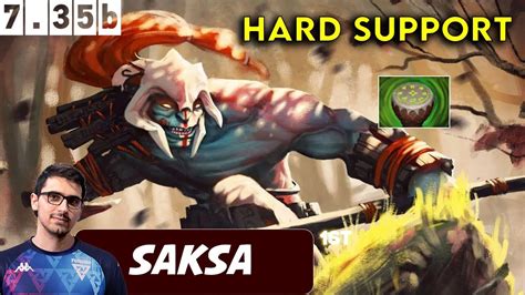 Saksa Huskar Hard Support Dota Patch B Pro Pub Gameplay Youtube