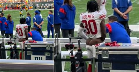 Massagem íntima Durante O Jogo Vídeo De Jogador Da Nfl Viraliza Nas