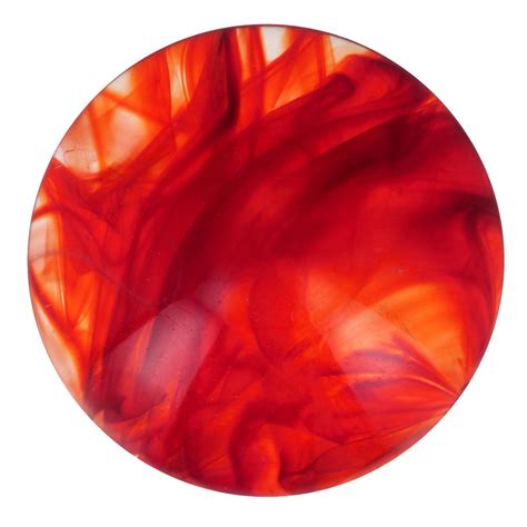 Cabochon Rond En Acrylique Mm Rouge Marbr X Perles Co