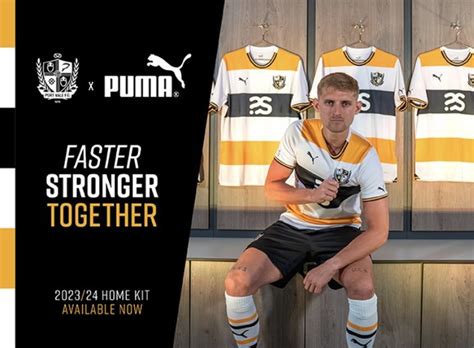 Port Vale Puma Home Kit Released The Kitman