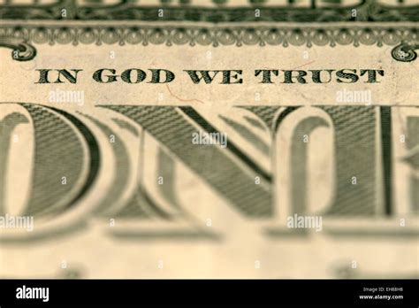 In god we trust money hi-res stock photography and images - Alamy