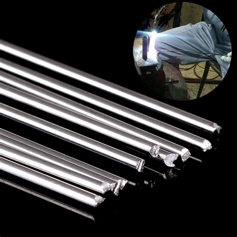 10pcs Metal Aluminum Welding Rods Low Temperature Silver Soldering ...