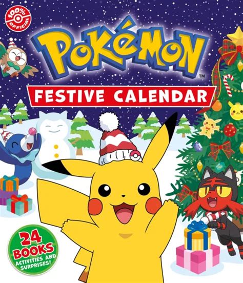 POKEMON FESTIVO CALENDARIO El Perfecto Navidad Calendario Adviento